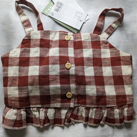 H&M Kids Exclusive, Short sleeveless top. Size 2T. - Picture 2 of 6